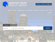 Tablet Screenshot of btrealtygroup.com